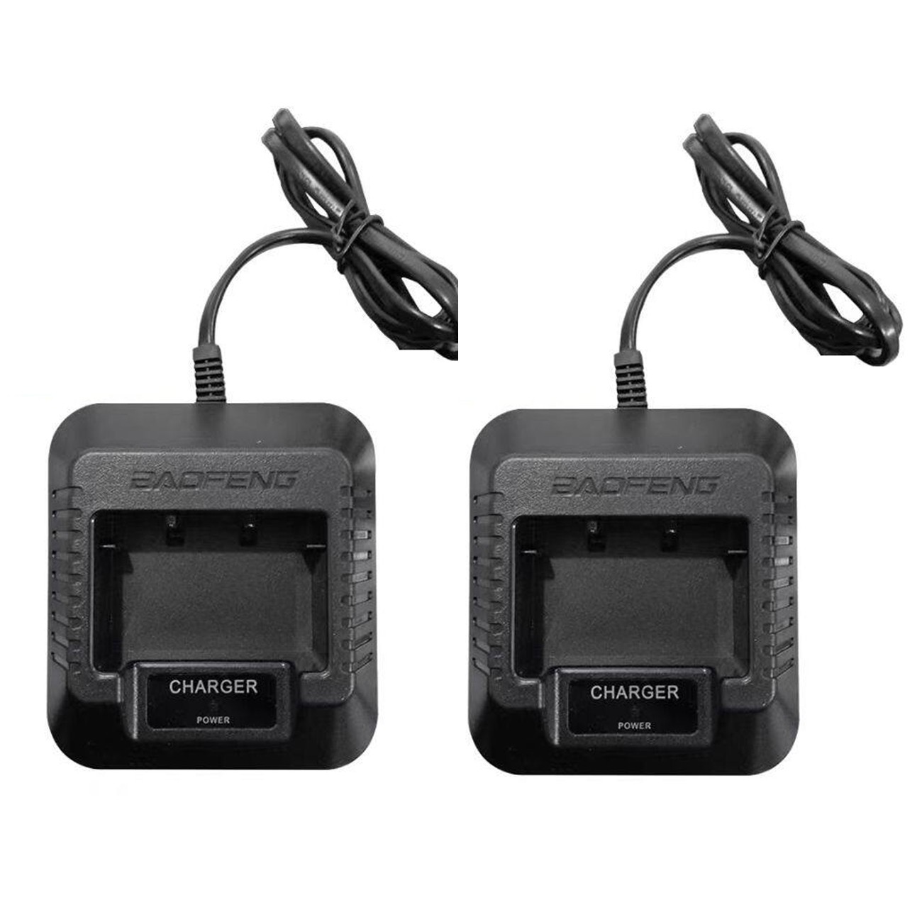 Baofeng UV-5R Walkie Talkie Charger Pack of 2