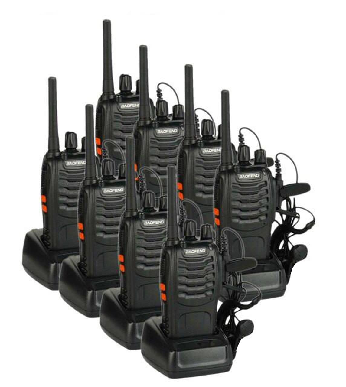 Baofeng BF-888S Two Way Radio (Pack of 8)