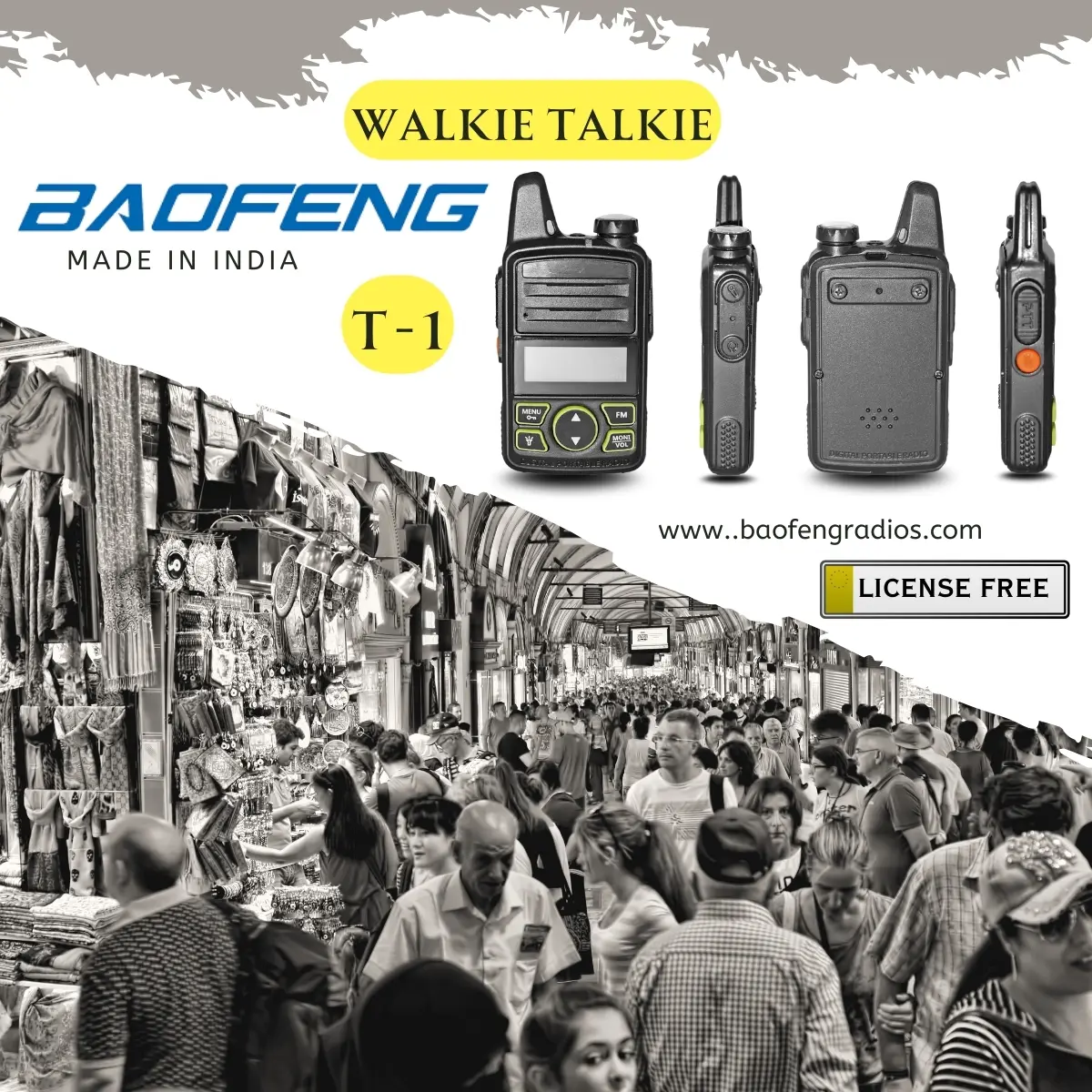 Baofeng T-1 (pack of 2)