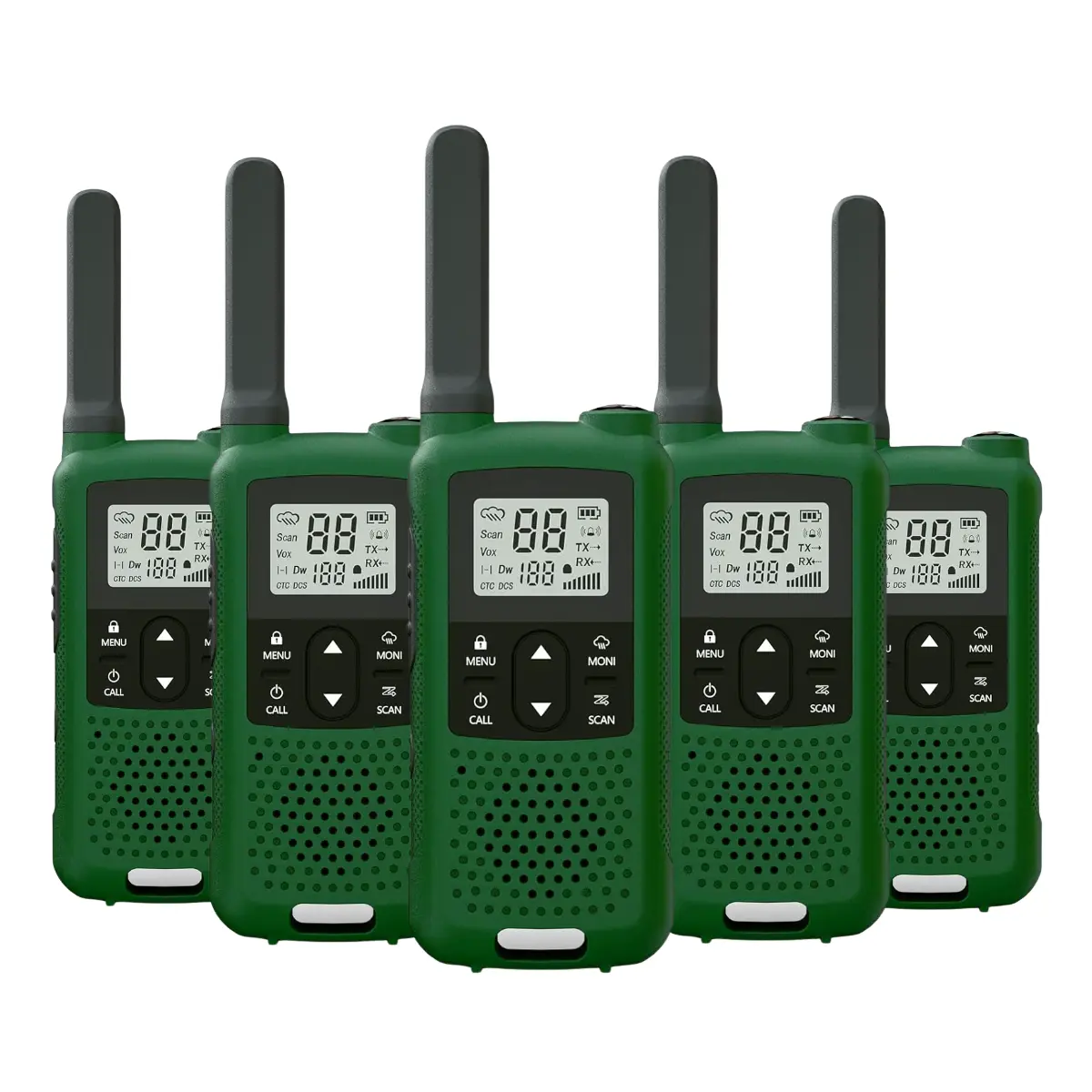 Baofeng BF-33C (Pack of 5, Green)