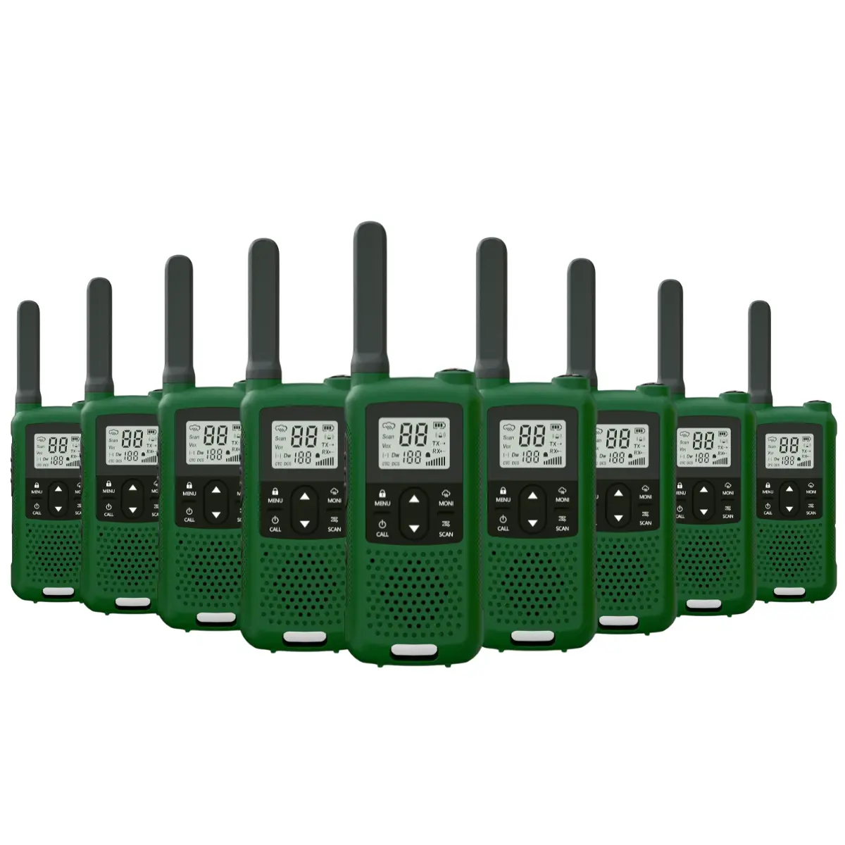 Baofeng BF-33C (Pack of 9, Green)