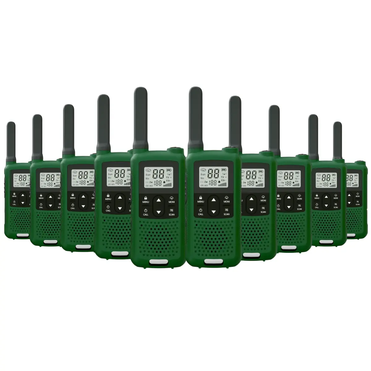 Baofeng BF-33C (Pack of 10, Green)