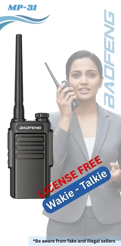 Baofeng MP31 PMR (pack of 4)