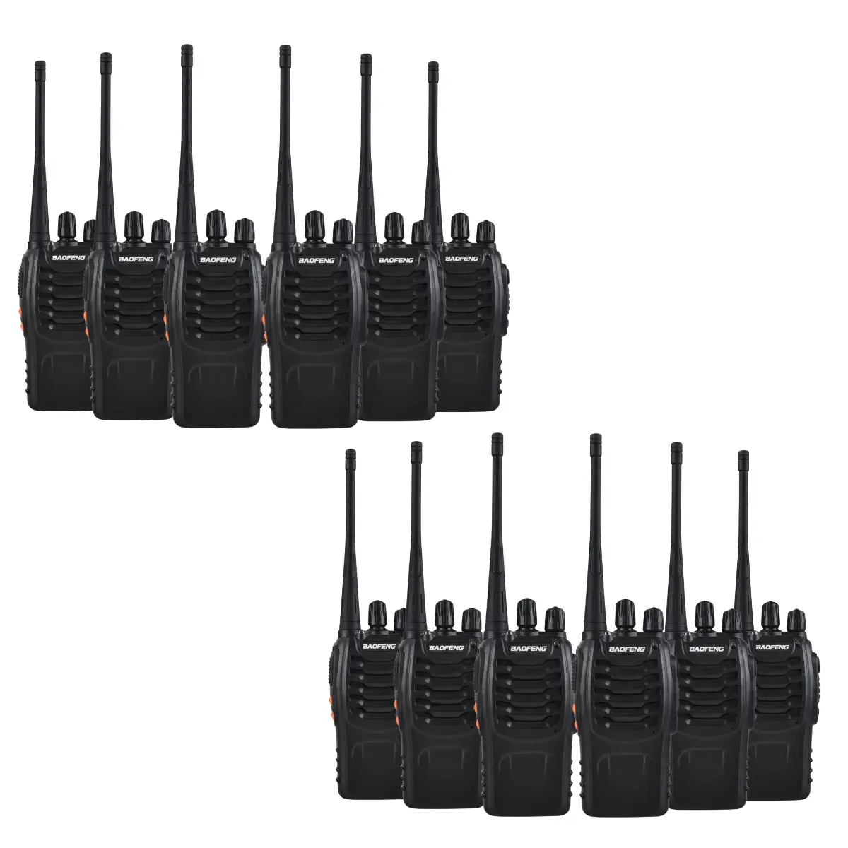 BAOFENG BF-888S licensed Walkie Talkie (Pack of 12)