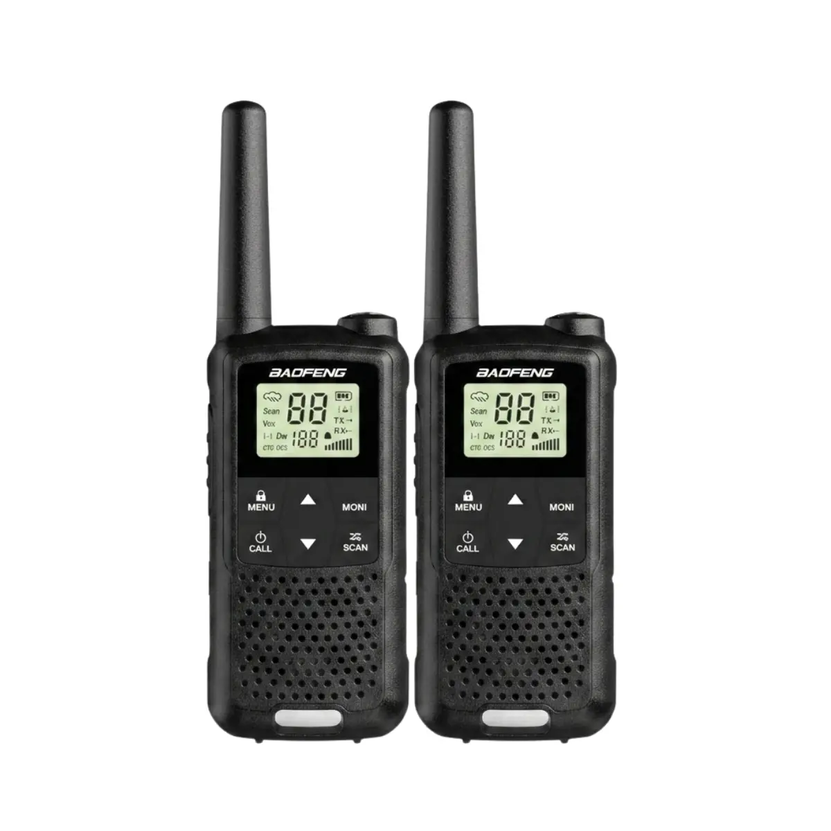 Baofeng BF-33C (Pack of 2, Black)