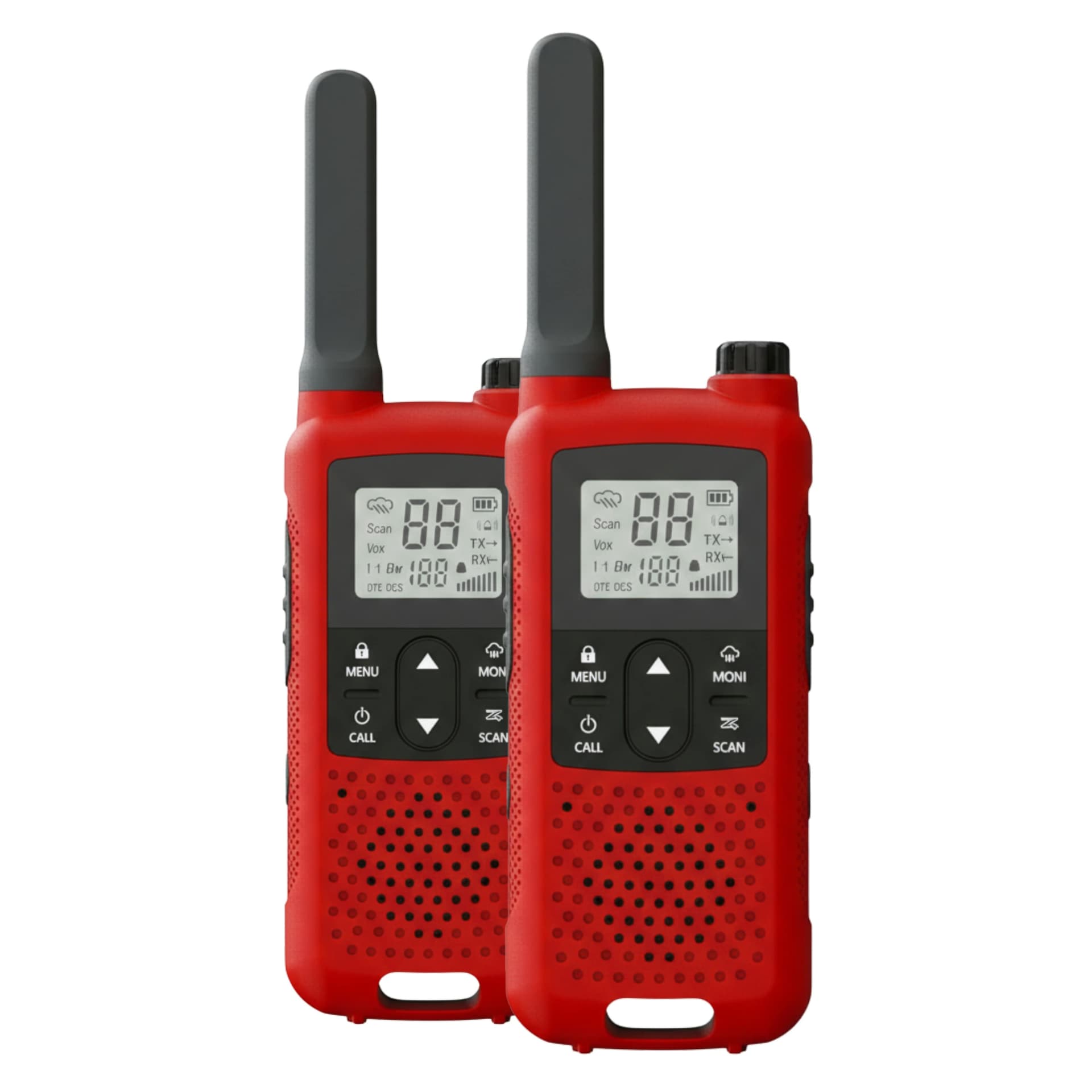Baofeng BF-33C (Pack of 2, Red)