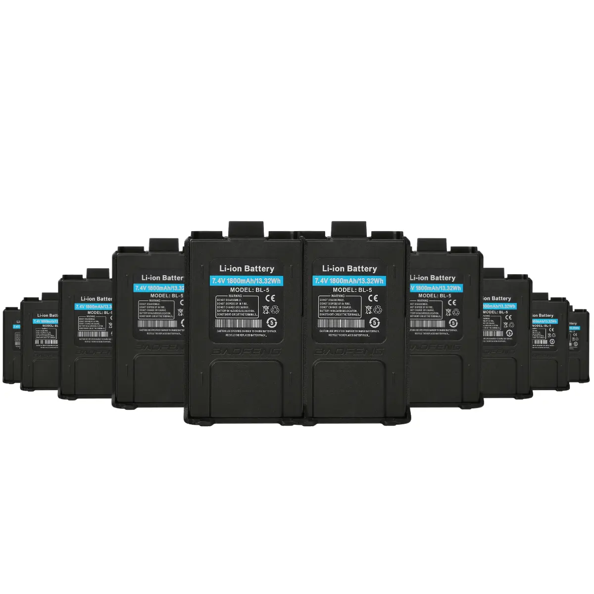 BAOFENG UV-5R Battery (Pack of 10)