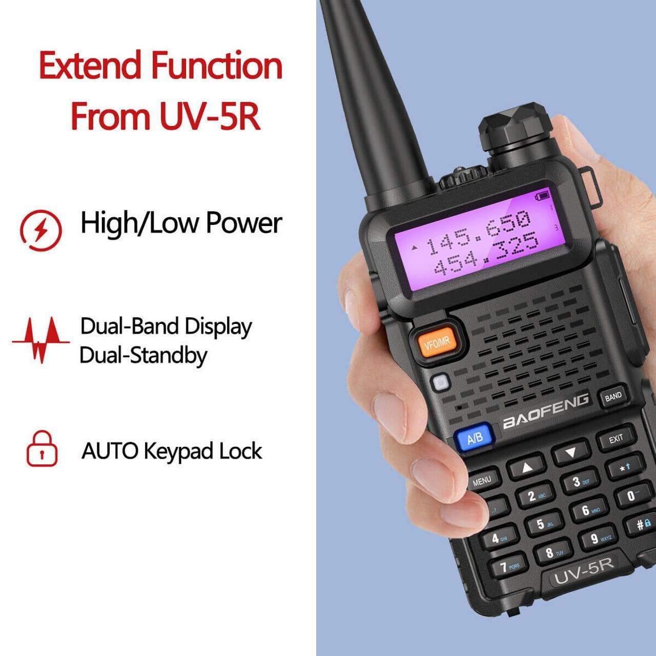 Baofeng UV-5R (Pack of 3)
