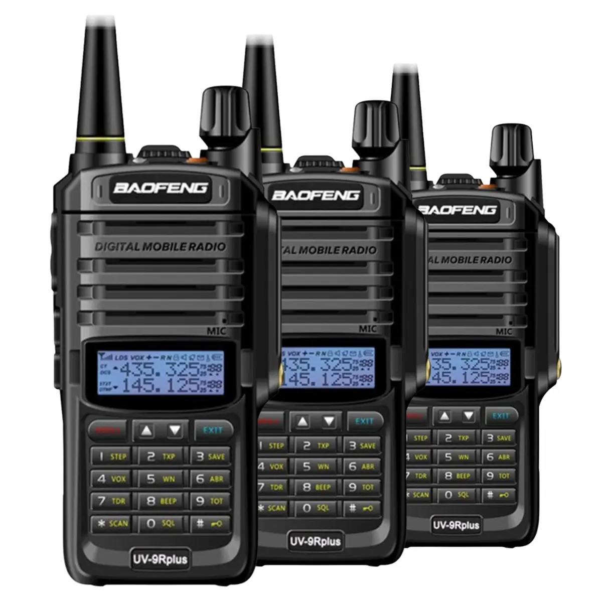 BAOFENG UV-9R PLUS (Pack of 3)