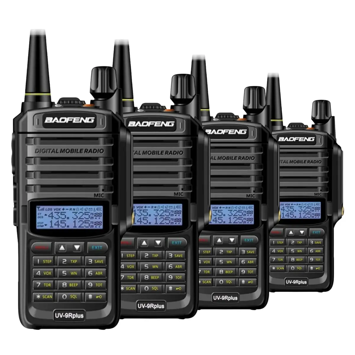 BAOFENG UV-9R PLUS (Pack of 4)