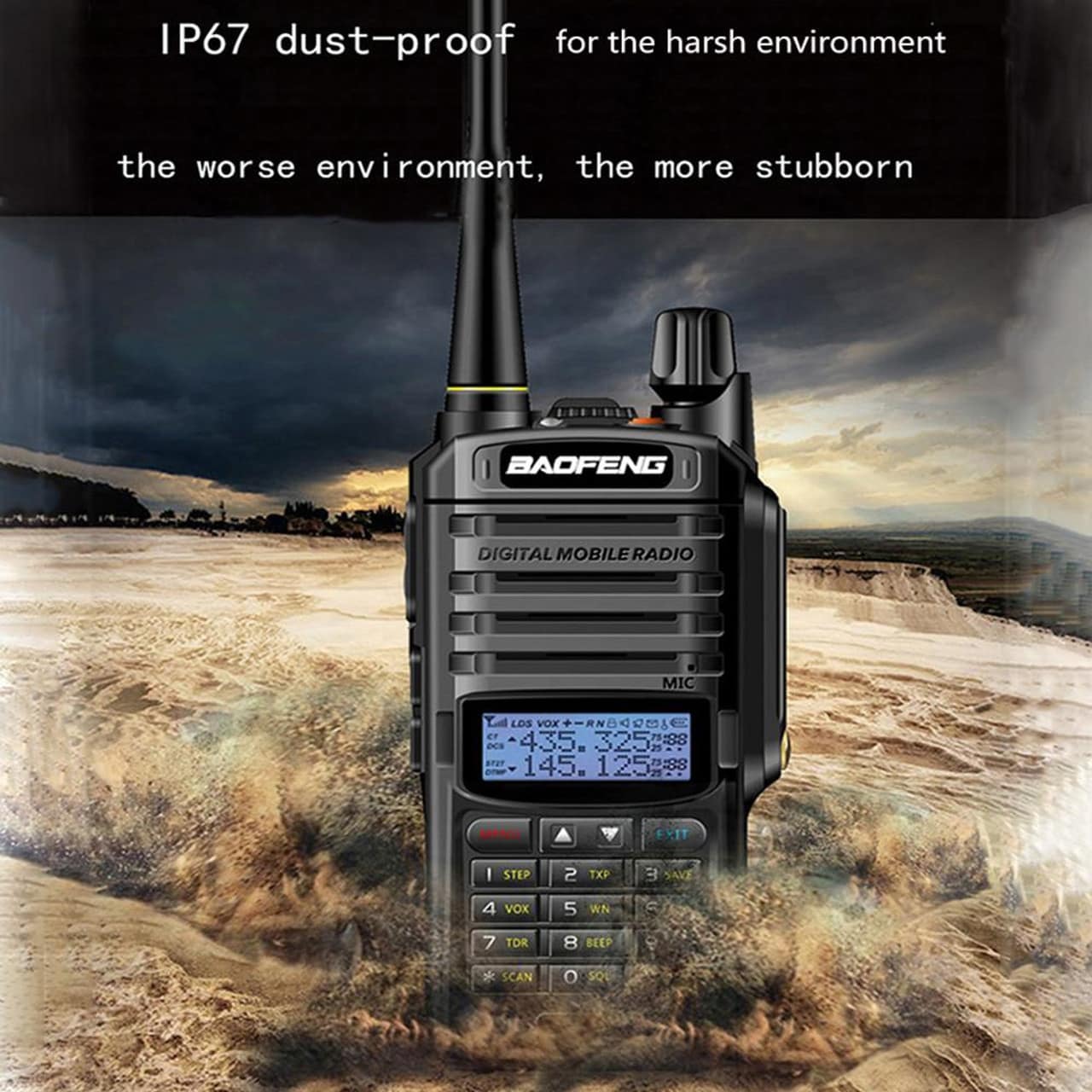 BAOFENG UV-9R PLUS (Pack of 1)