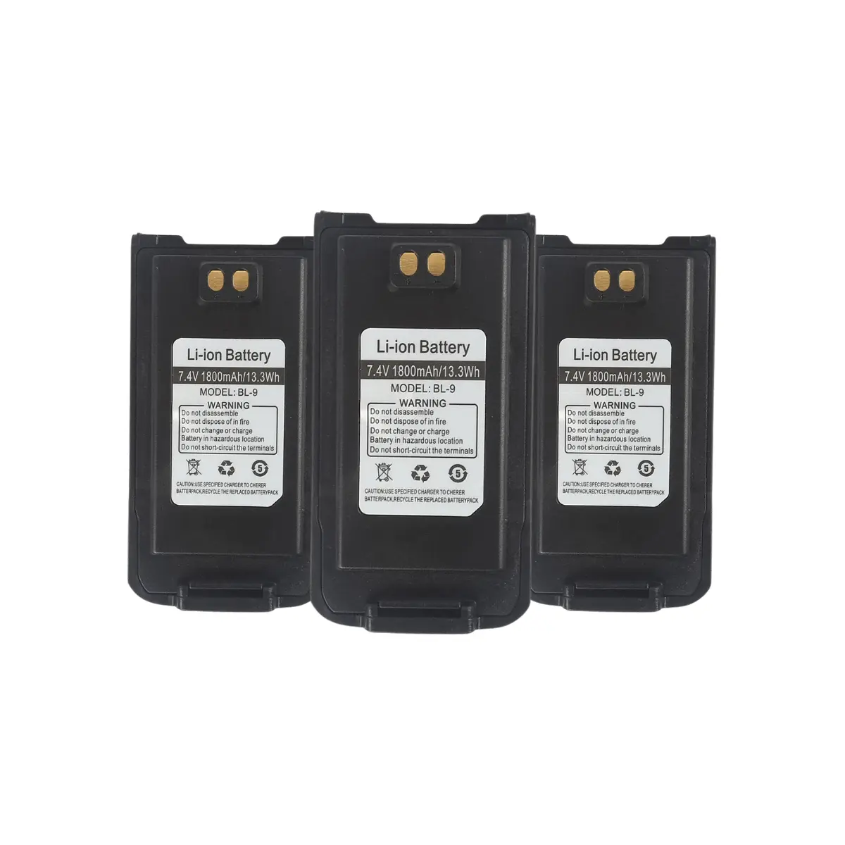 UV-9R ORIGINAL BATTERY (Pack of 3)