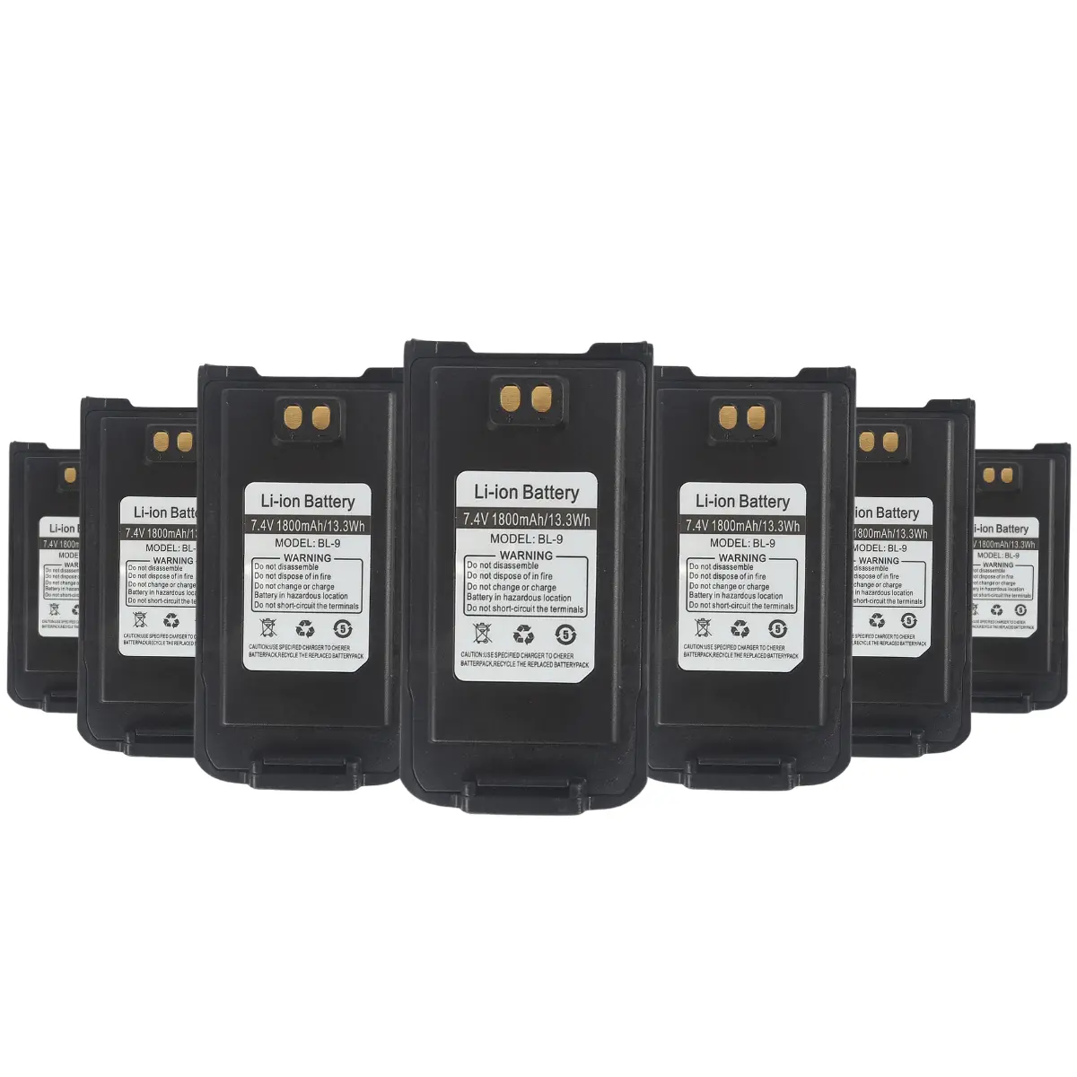 UV-9R ORIGINAL BATTERY (Pack of 7)