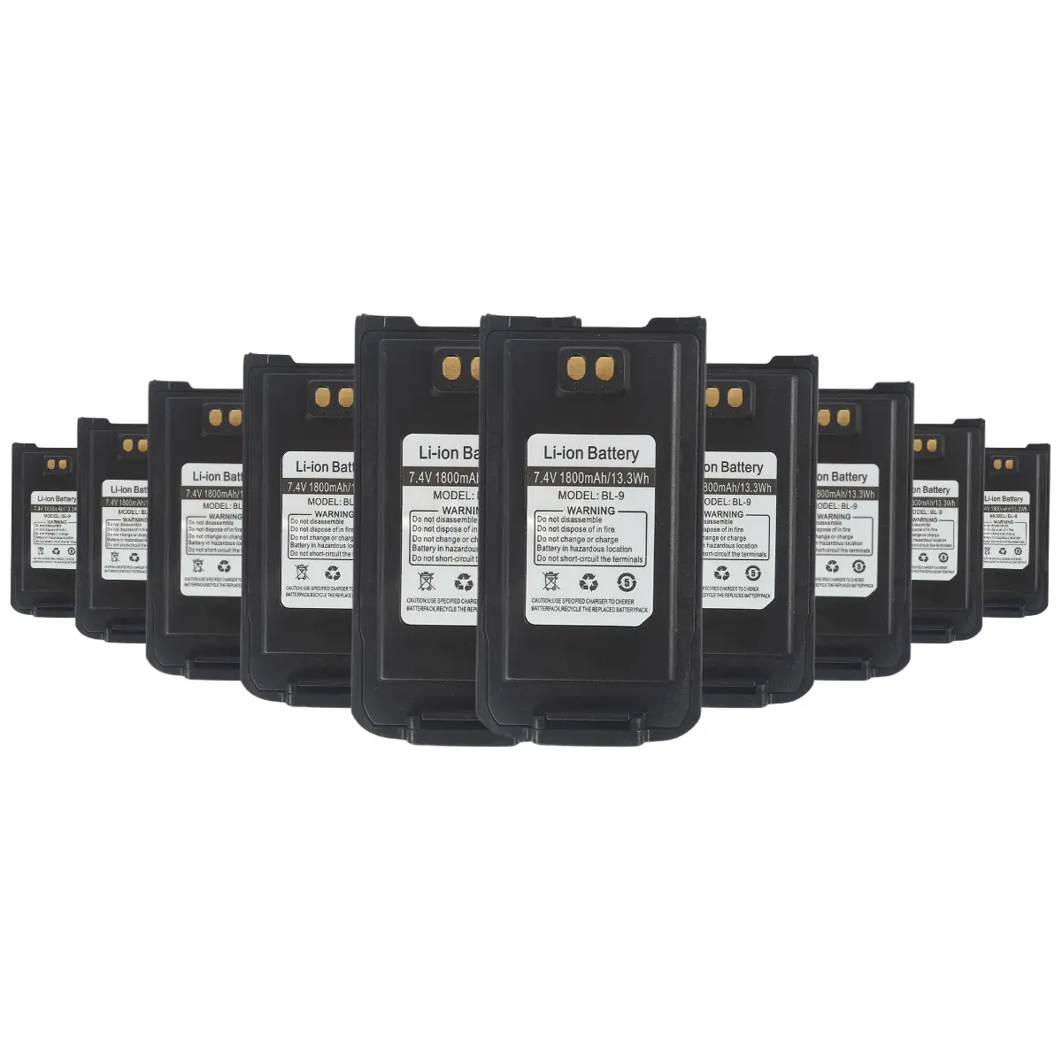 UV-9R ORIGINAL BATTERY (Pack of 10)