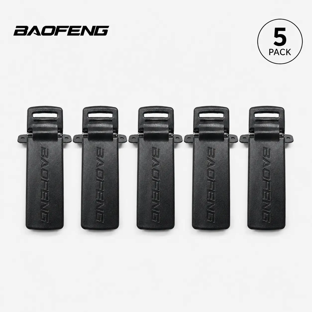 Baofeng-UV-5R-Belt-Clip (Pack of 5)