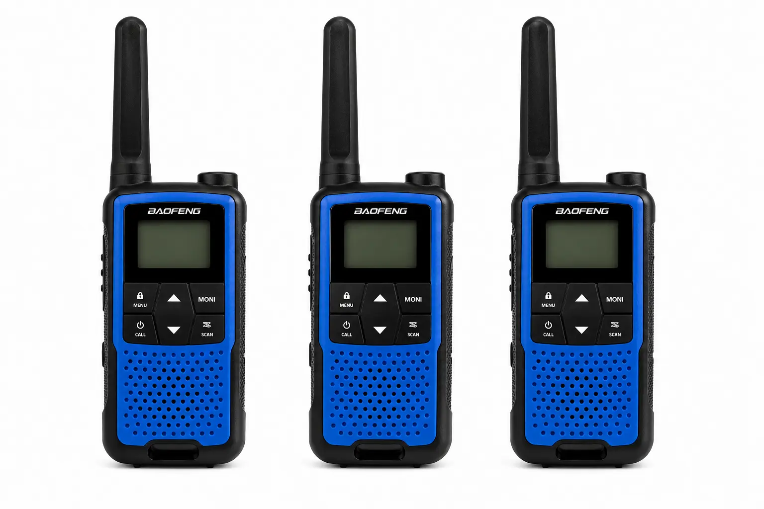 Baofeng BF-33C (Pack of 3, Blue)