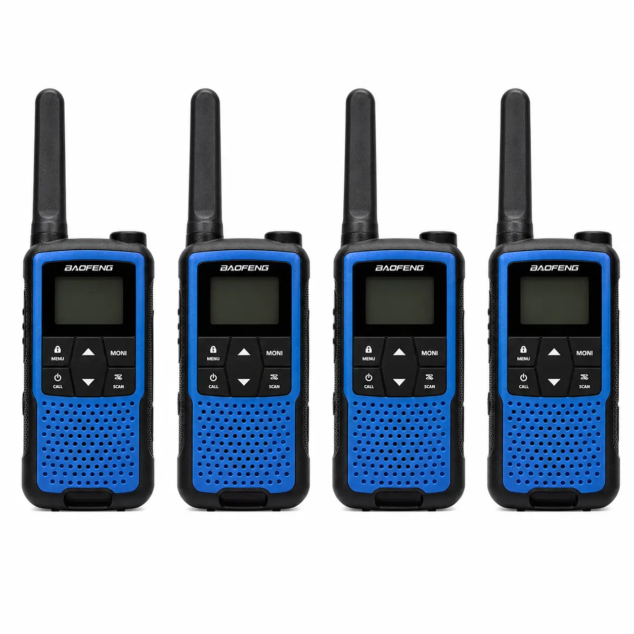 Baofeng BF-33C (Pack of 4, Blue)