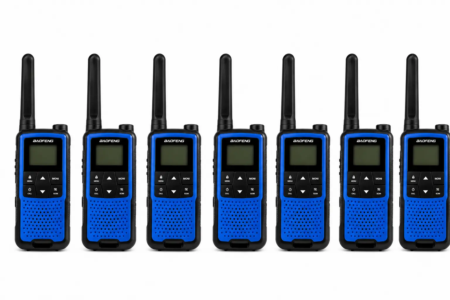 Baofeng BF-33C (Pack of 6, Blue)