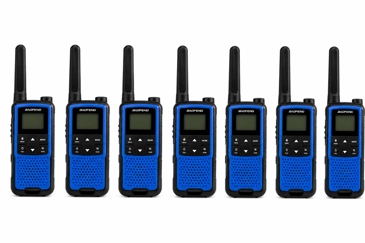Baofeng BF-33C (Pack of 7, Blue)