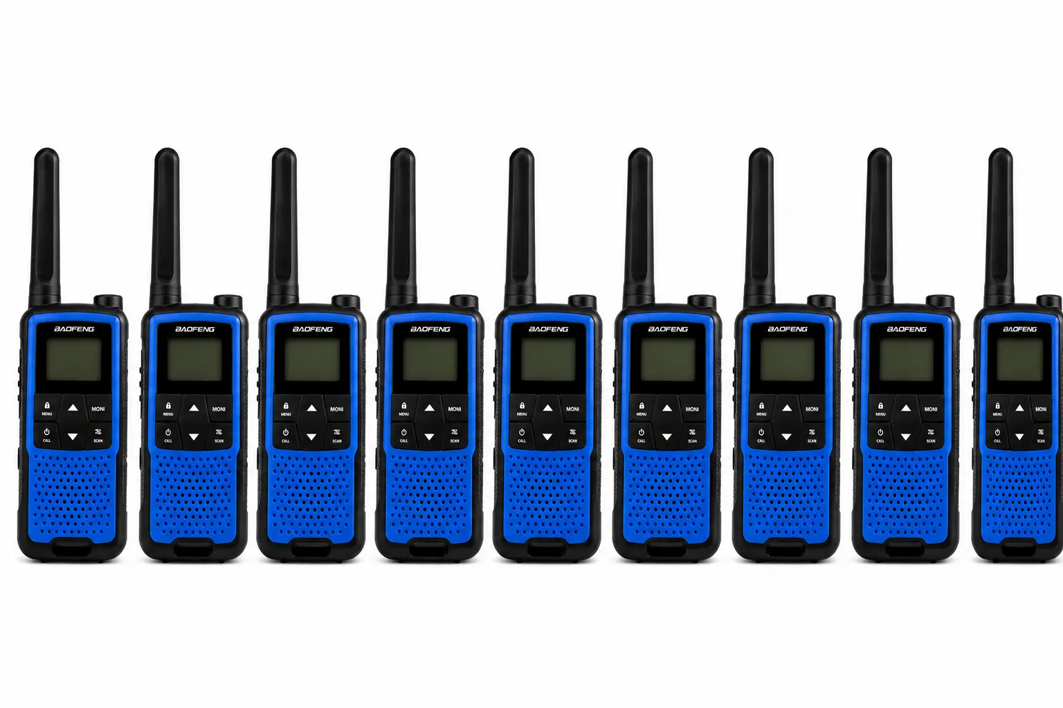 Baofeng BF-33C (Pack of 9, Blue)