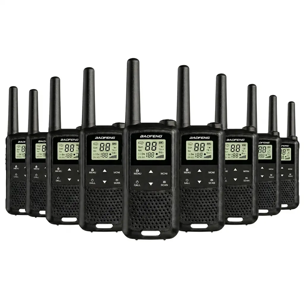 Baofeng BF-33C (Pack of 9, Black)