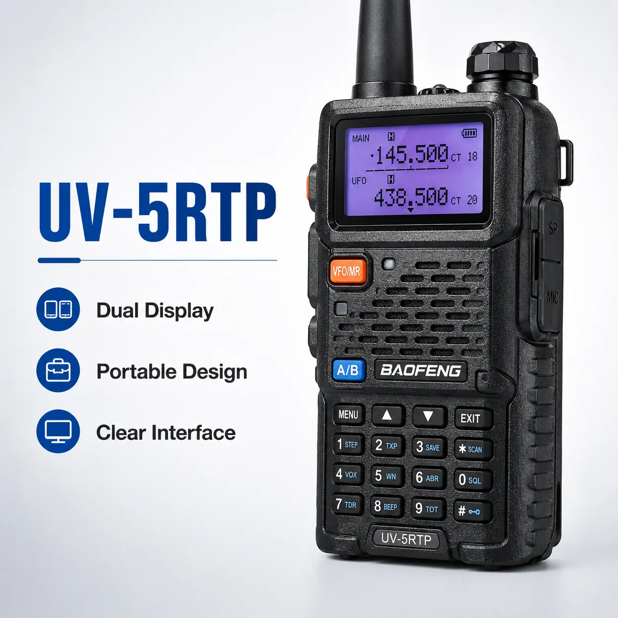 Baofeng UV-5RTP (pack of 6)