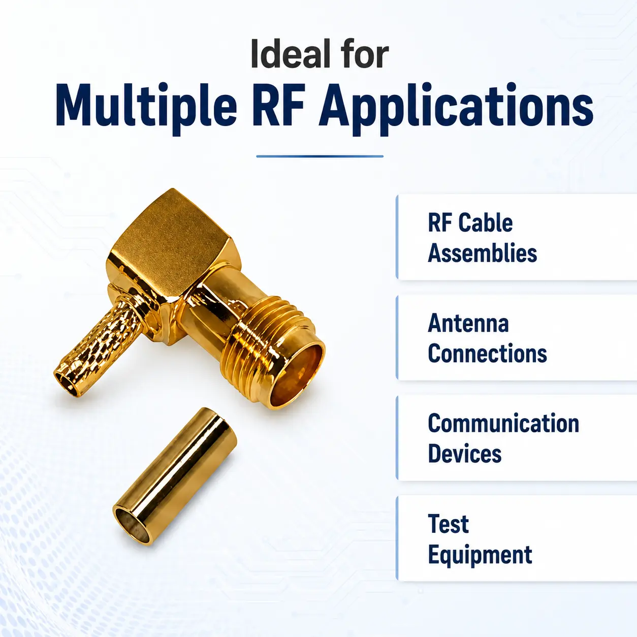 BAOFENG RP-SMA-Male RF Connector