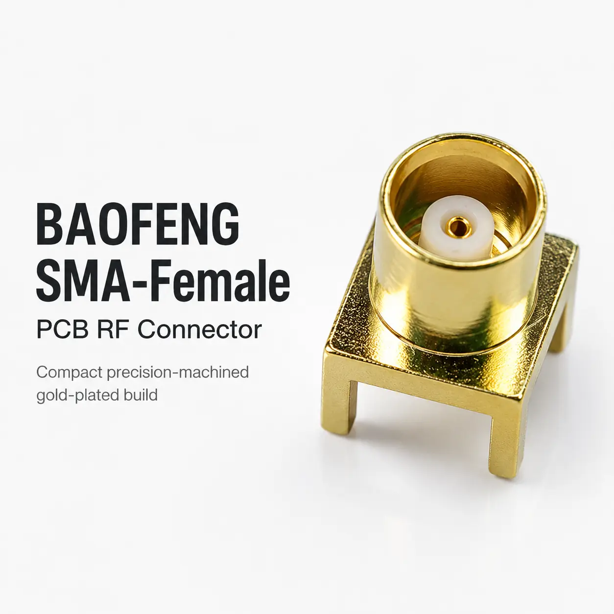 Baofeng Original SMA-Female for PCB1 RF Connector