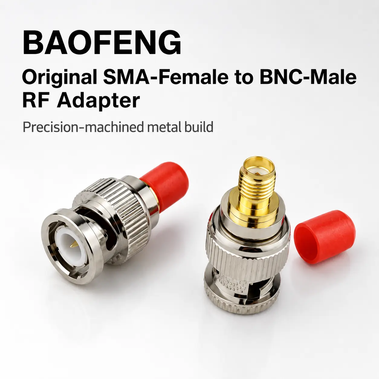 BAOFENG SMA-Female to BNC-Male RF Adapter