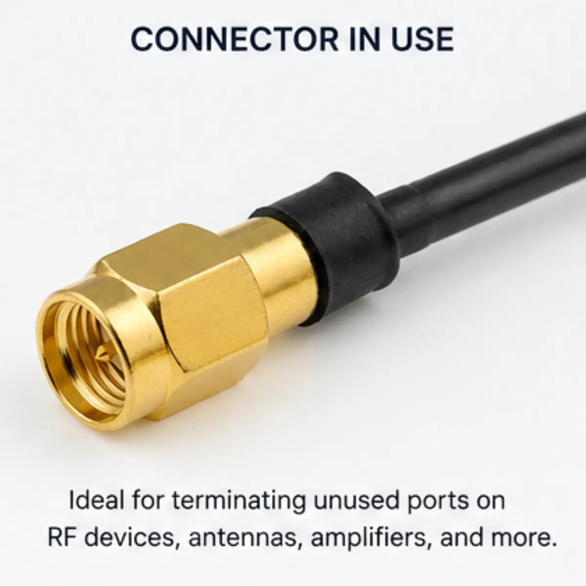 Baofeng Original SMA-Male for RG58 Cable Connector