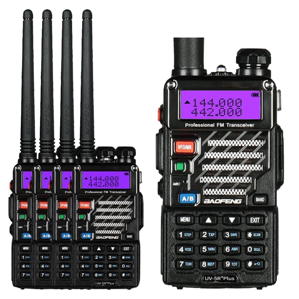Baofeng UV-5R PLUS (Pack of 1)