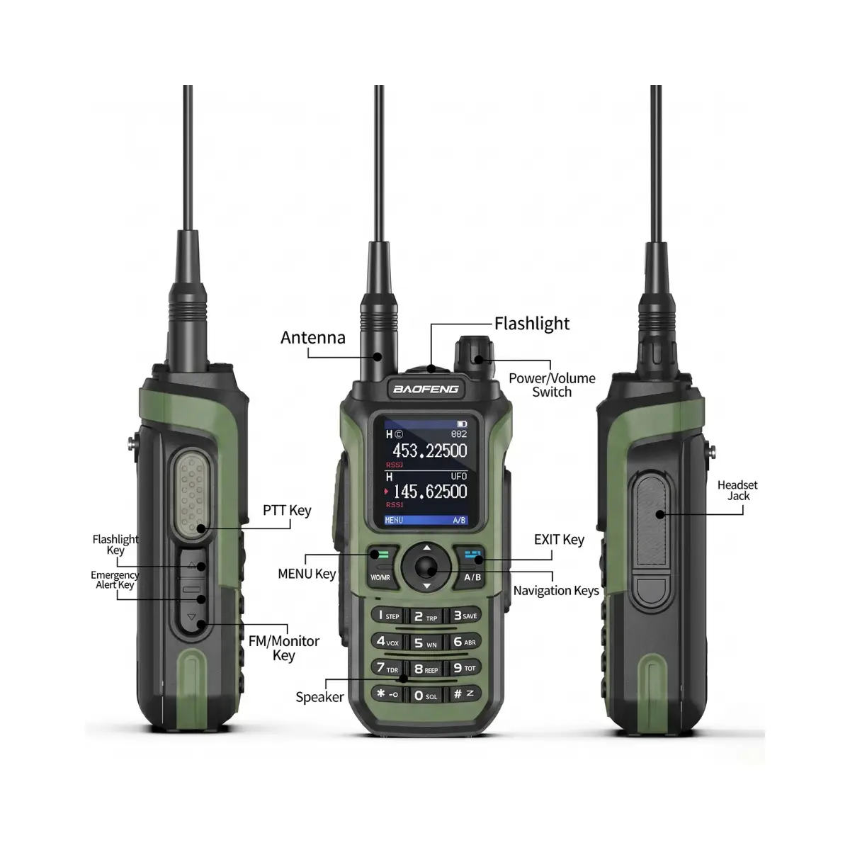Baofeng UV-21 (Pack of 3)