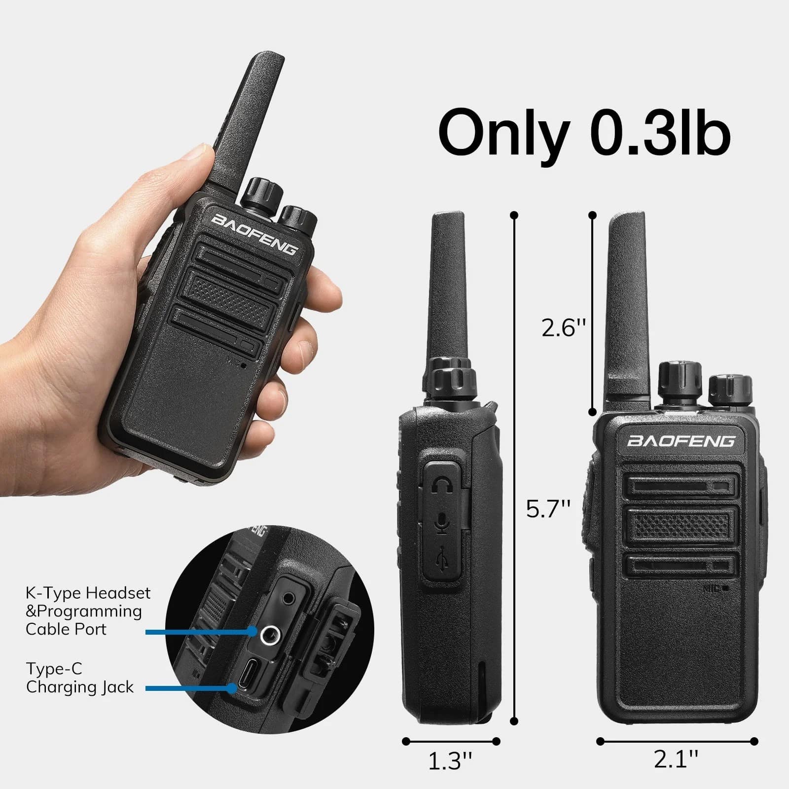 Baofeng GT-68 (pack of 4)