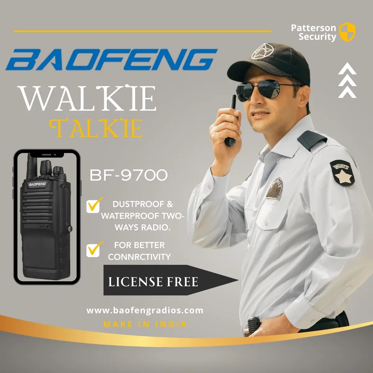 Baofeng BF-9700 (Pack of 4)