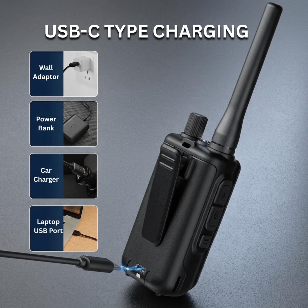 BAOFENG UV-5R Mini Walkie Talkie (Pack of 4)