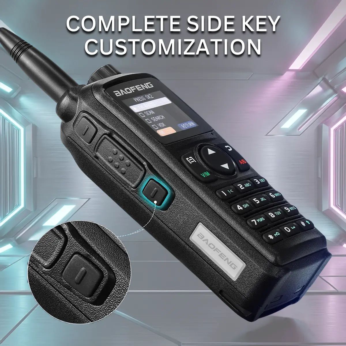 BAOFENG UV-28 Plus Walkie Talkie (Pack of 3)