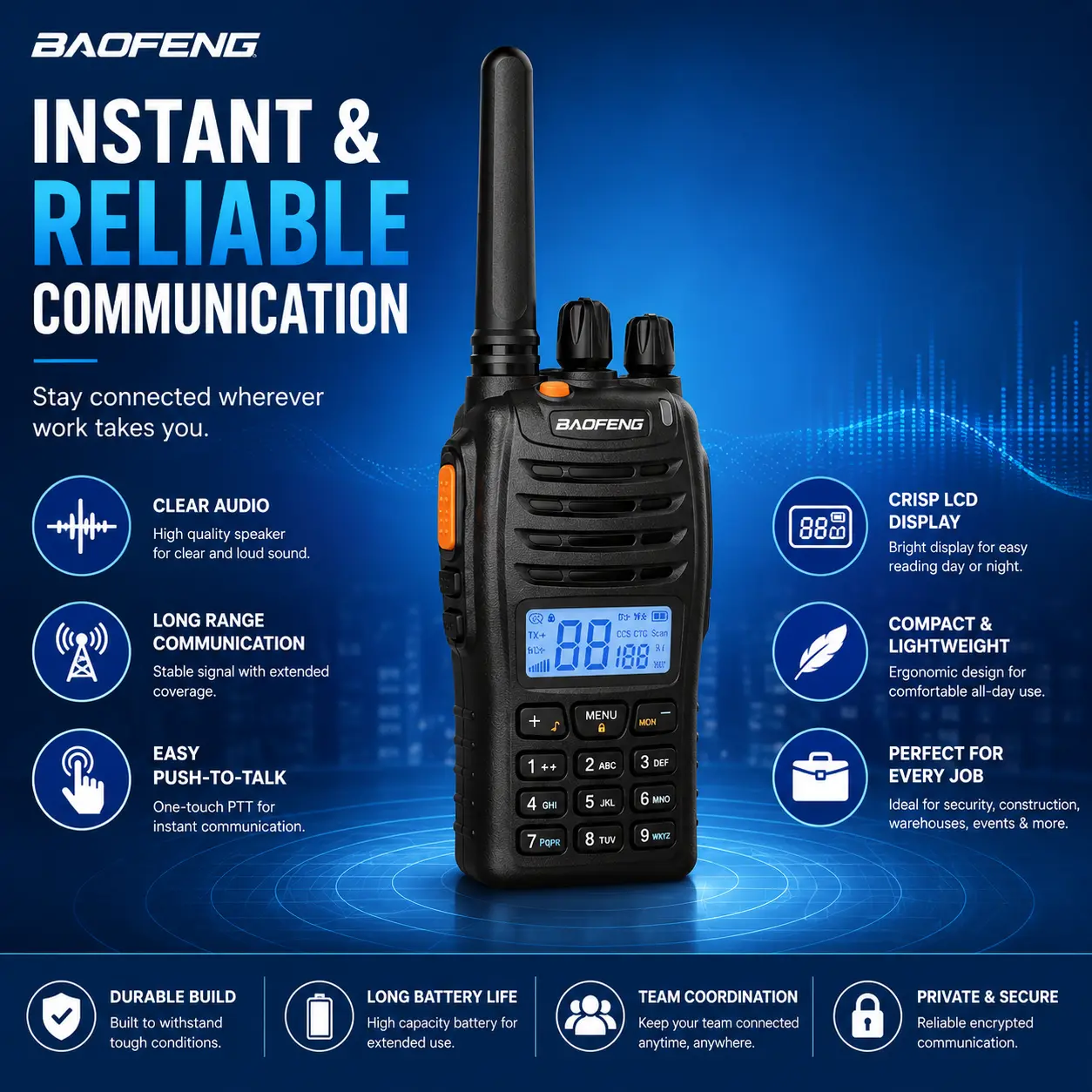 BAOFENG BF-88ST (Pack of 1)