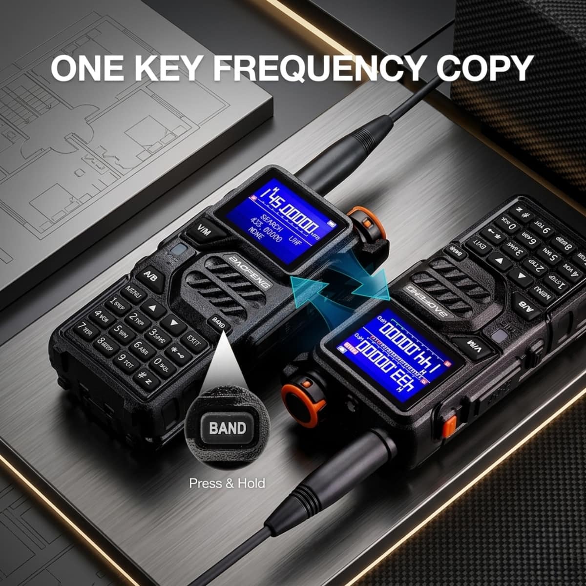 Baofeng K5 Plus (Pack of 3)