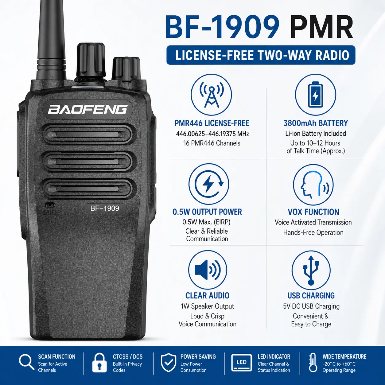 BAOFENG BF-1909 (Pack of 2)