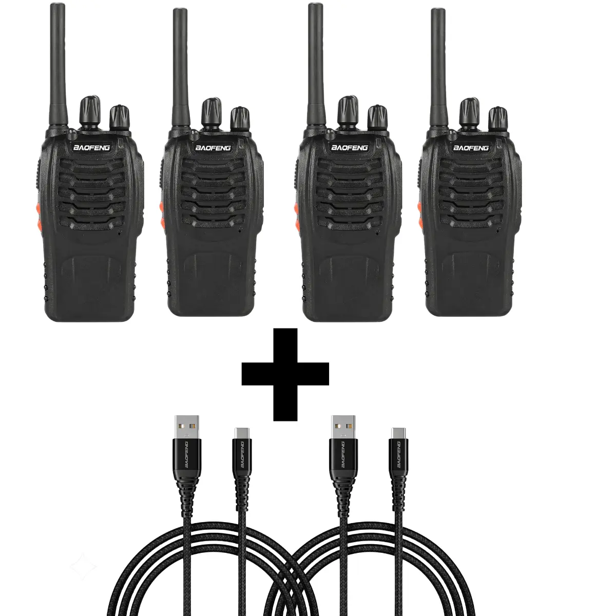BF-888S C-Type With Type-C Charging Cable (Pack of 4)